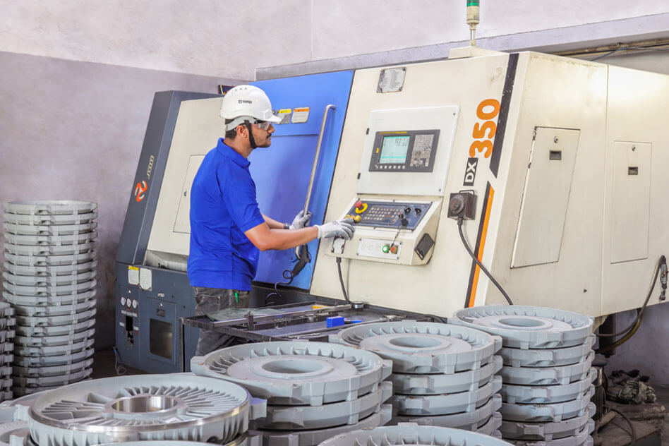 Highly-developed Facilities for Precision Casting